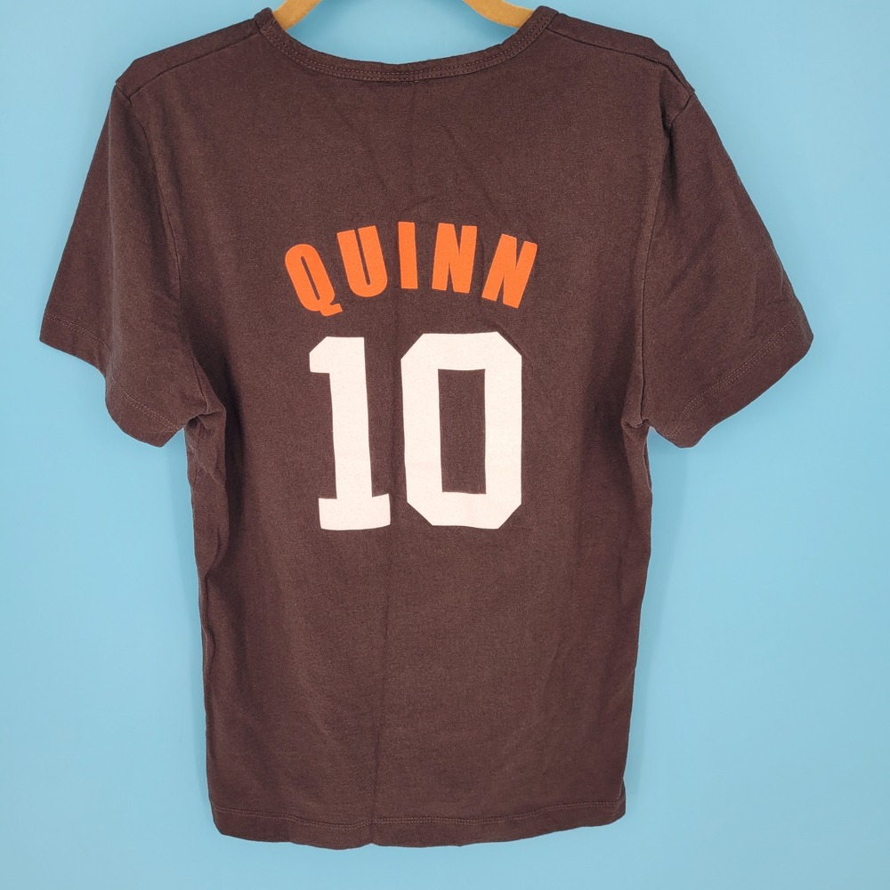 NFL Players For Her T-Shirt Womens Medium Cleveland Browns Brady Quinn 10 Brown